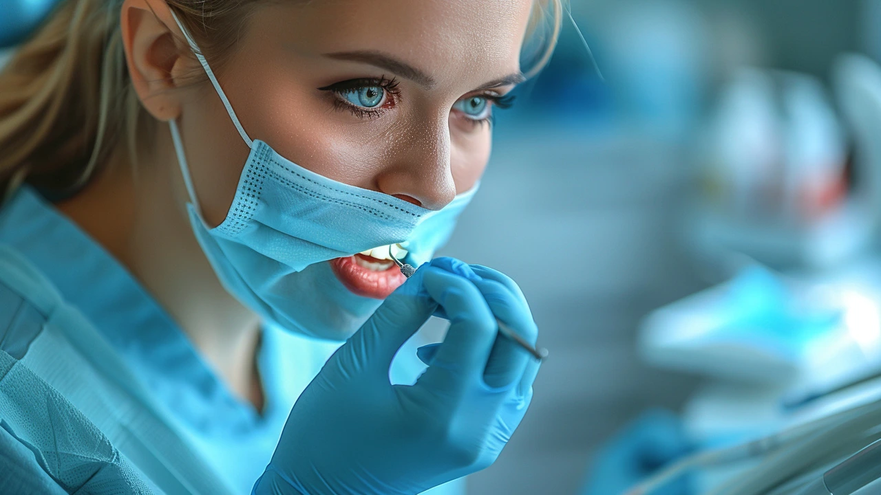 Odstranění zubního kamene pod dásní: Když běžná péče nestačí