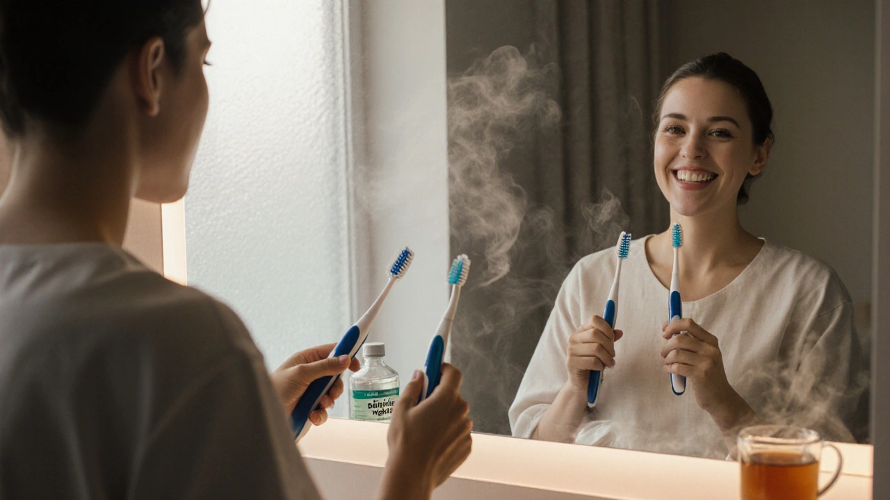 Příprava na kyretáž zubů - krok za krokem