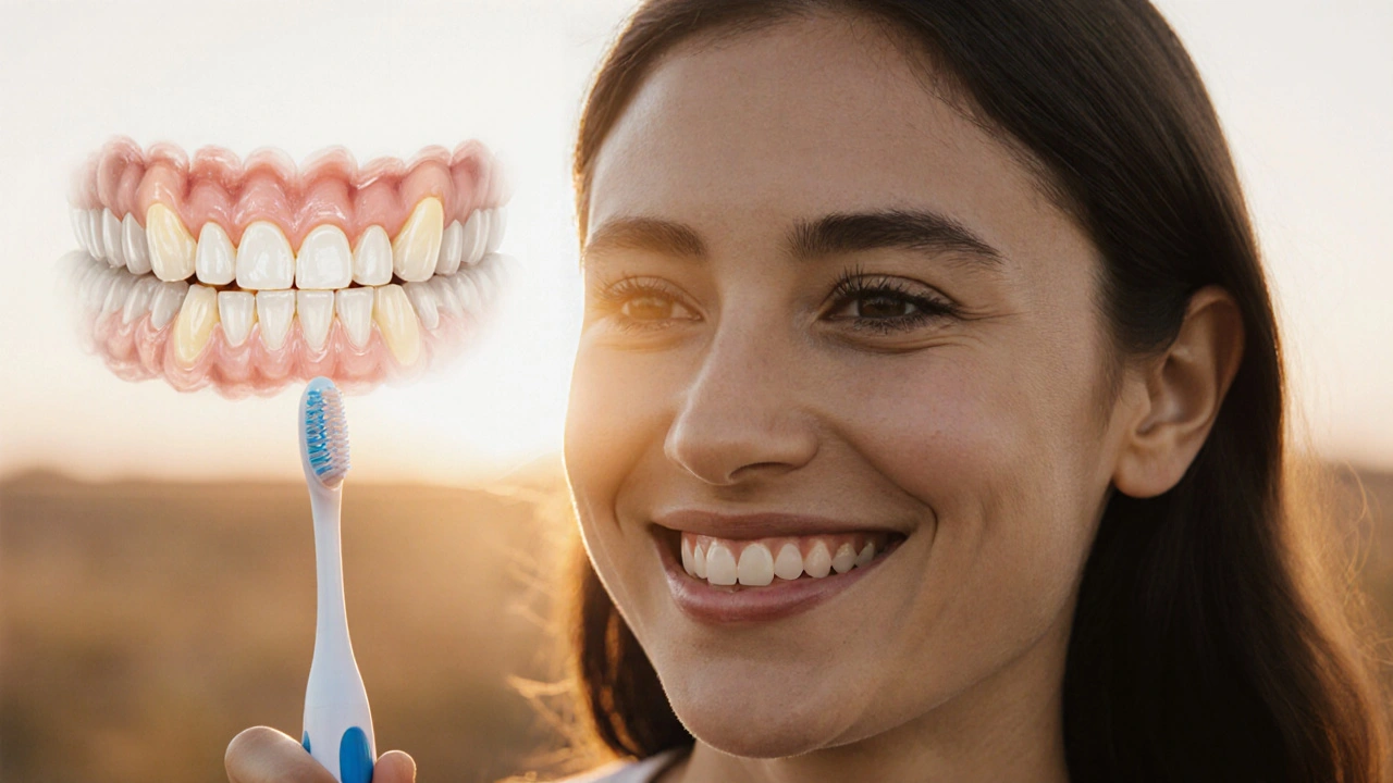 Pacient se usmívá s novou důvěrou po úspěšné kyretáži.