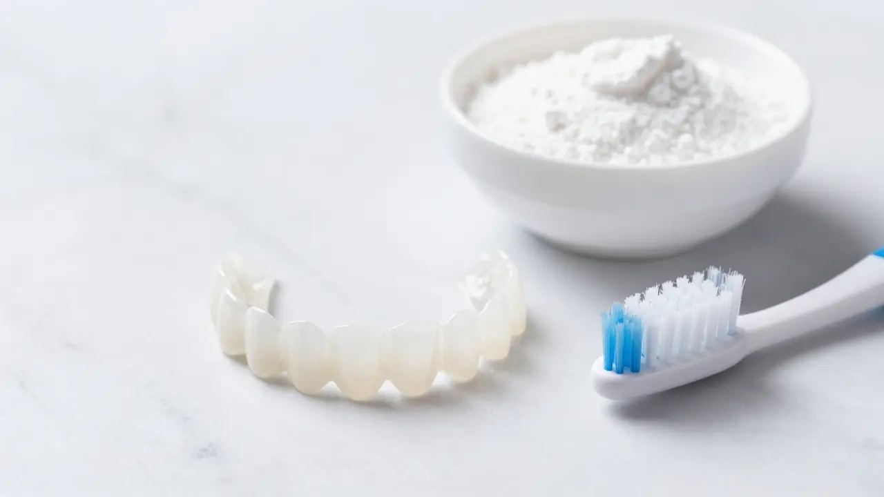 Jak vybělit umělý chrup a nasazovací zuby: Co funguje a co ničit