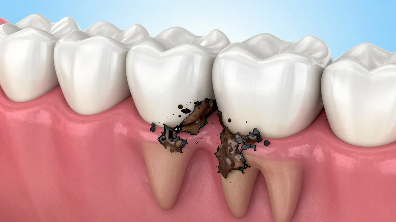 Jak zubní kámen pod dásní ničí vaše zdraví a jak ho odstranit