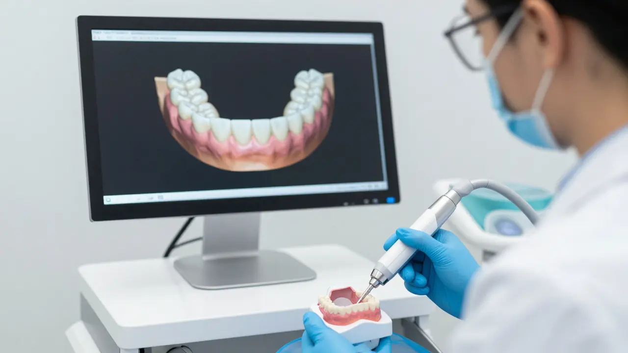 Použití moderního intraorálního skeneru v zubní ordinaci