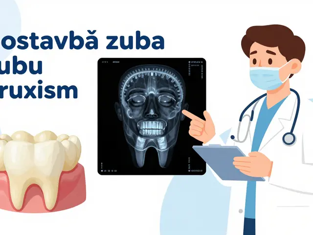 Co je dostavba zubu? Vysvětlení, metody a řešení bruxismu