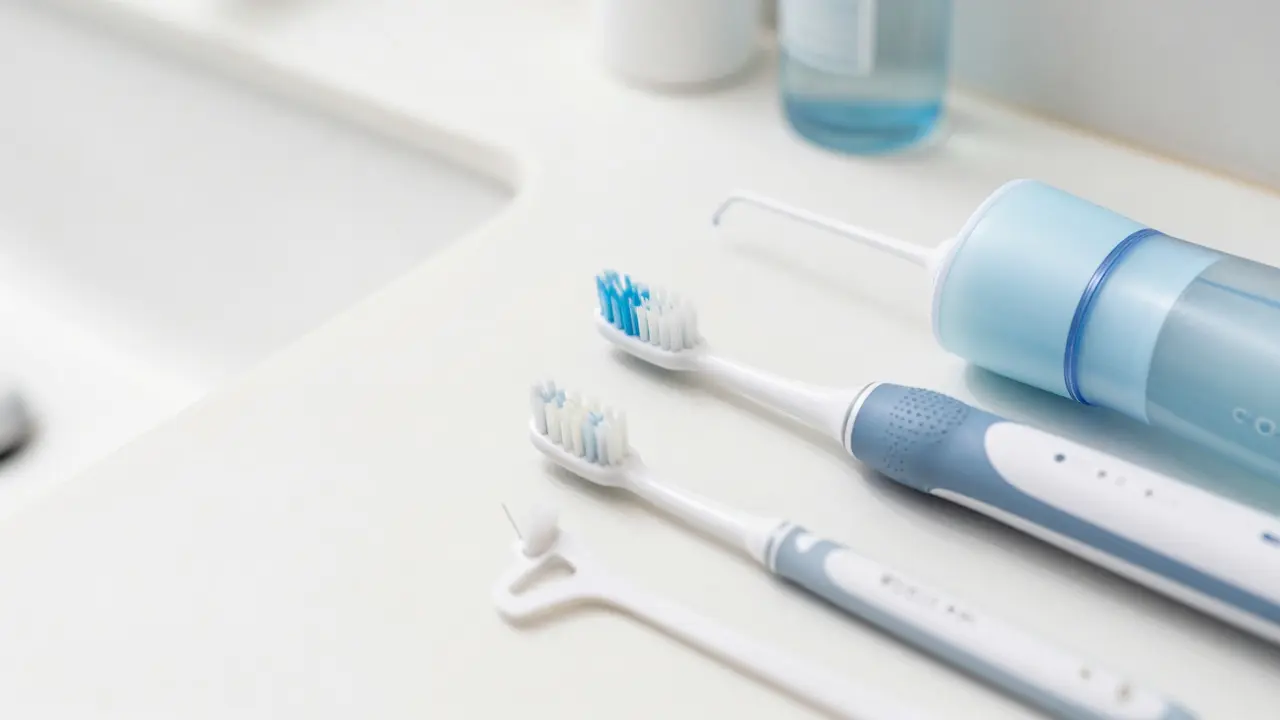Hygiena pro rovnátka: kartáček, mezizubní kartáčky a irigátor