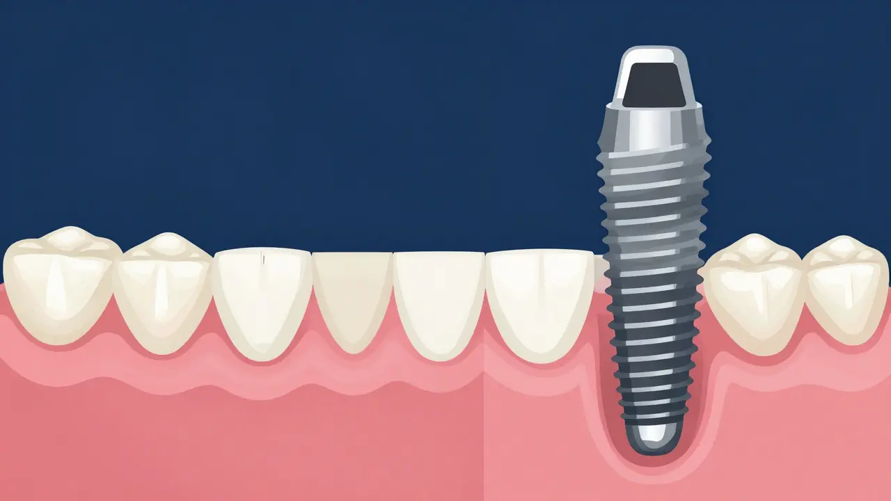 Porovnání implantátu a mostu: zachování zdravých zubů