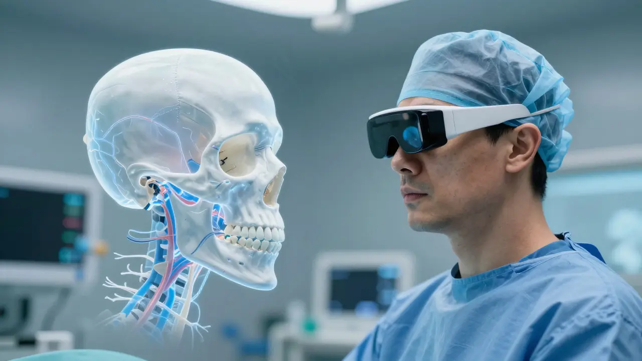 Maxilofaciální chirurgie 2026: Nové technologie, robotika a rychlé hojení