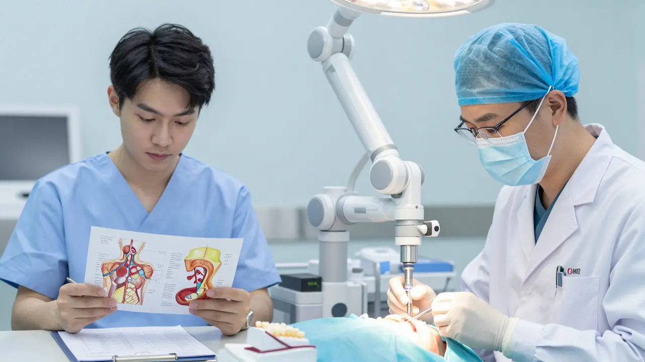 Vývoj kariéry od studenta po specialistu na implantáty