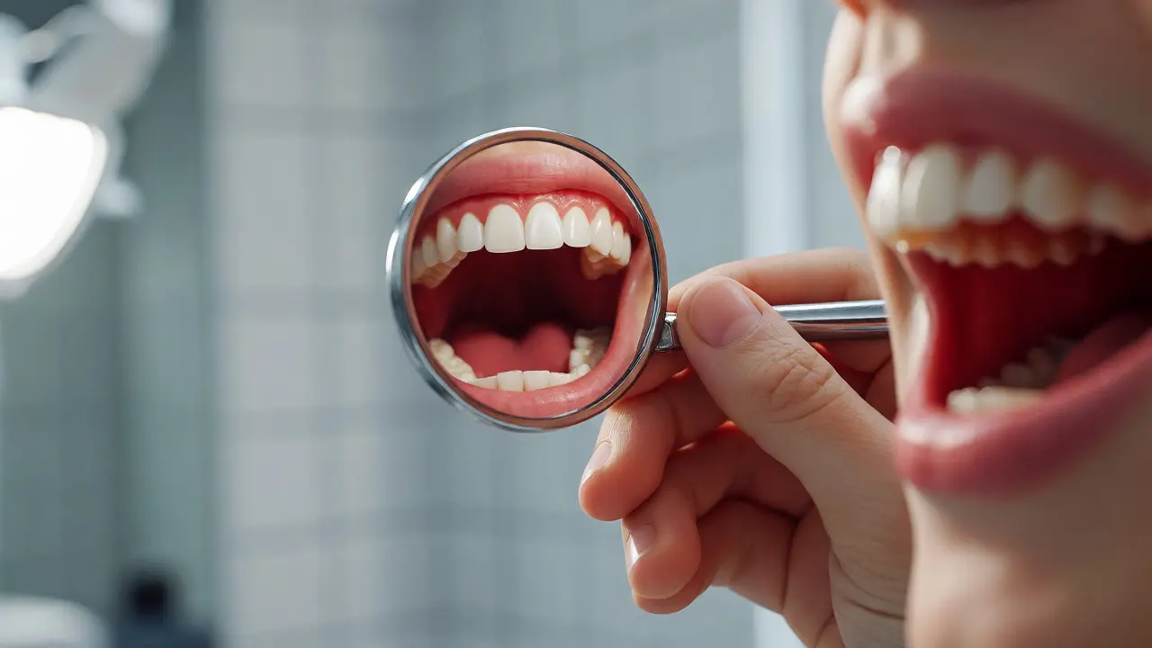 Dentální zrcátko: Jak ho používat pro kontrolu stavu zubních zánětů