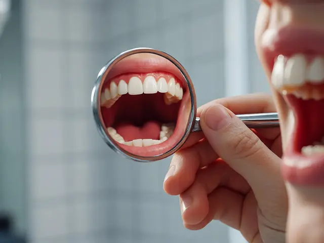 Dentální zrcátko: Jak ho používat pro kontrolu stavu zubních zánětů